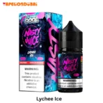 Nasty Super Cool Lychee Ice 30ml salt nic e-liquid bottle