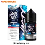Nasty Super Cool Strawberry Ice 30ml salt nic e-liquid bottle