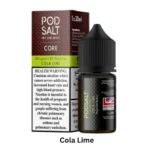 Pod Salt Cola Lime 30ml Salt Nic 20mg E-Liquid
