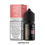 Pod Salt Lychee Ice 30ml Salt Nic 20mg E-Liquid