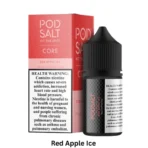 Pod Salt Red Apple Ice 30ml Salt Nic 20mg E-Liquid
