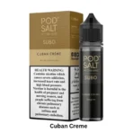 Pod Salt Subo 3mg 50ml E-Juice Cuban Creme flavor