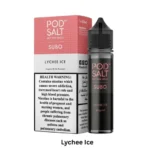 Pod Salt Subo 3mg 50ml E-Juice Lychee Ice flavor