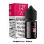 Pod Salt Watermelon Breeze 30ml Salt Nic 20mg E-Liquid