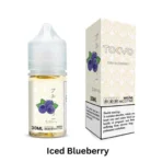 Tokyo Salt Nic Iced Blueberry 30ml juicy blueberry with menthol