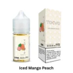 Tokyo Salt Nic Iced Mango Peach 30ml mango peach iced vape