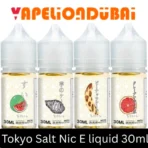 Tokyo Salt Nic E-Juice 30 ml bottle, 50/50 VG PG salt nicotine vape juice for pod devices