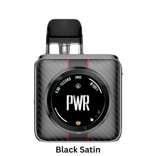 Vaporesso XROS 5 Nano Pod Kit in Black Satin, compact and portable