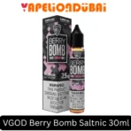 VGOD Berry Bomb Salt Nic e-liquid bottle