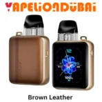 VooPoo Argus P3 Pod Kit Brown Leather with 1500mAh battery and adjustable airflow