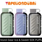 Vozol Gear Ice and Sweet 50K Puffs 5% disposable vape