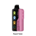 Elf Bar TRIO 40000 Puffs disposable vape in Peach Twist with rechargeable battery