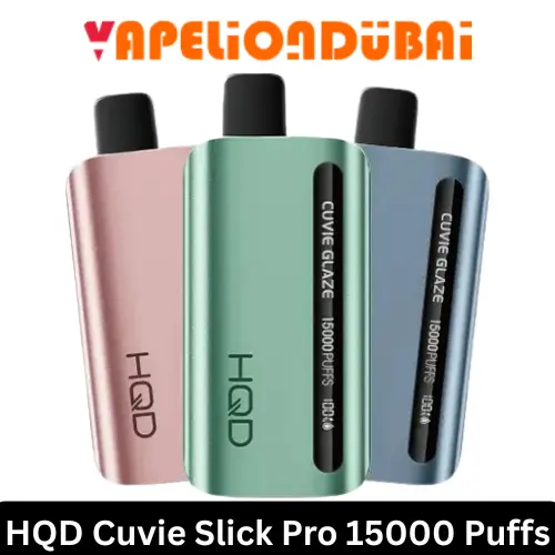 HQD Cuvie Slick Pro 15000 Puffs disposable vape device in Dubai