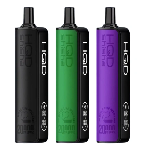 HQD Shisha 20000 Puffs All Available Flavors in UAE