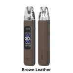OXVA Xlim Pro 3 in brown leather