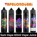 Sams Vape 60ml 12mg E-Liquid bottle