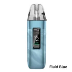 Vaporesso Luxe X3 Pod Kit Fluid Blue offering long-lasting 2600mAh battery and dual mesh pods