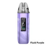 Vaporesso Luxe X3 Pod Kit in Fluid Purple with 45W adjustable wattage and USB-C charging