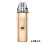 Vaporesso Luxe X3 Pod Kit Gold Silk edition with dual mesh pods and fast USB-C charging