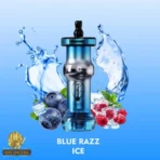 Mosmo Sultan 50K Puffs Blue Razz Ice disposable vape flavor