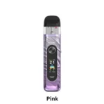 smok novo 6 pod kit pink color pod system with screen and pod cartridge