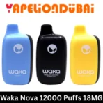 WAKA Nova 12000 Puffs disposable vape available in Dubai UAE