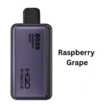 HQD Miracle 8000 Puffs Raspberry Grape mixed fruit vape flavor