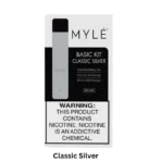 Myle V4 Kit Classic Silver pod vape device