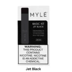 Myle V4 Kit Jet Black pod system device