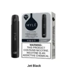 MYLE V5 Meta Device Jet Black with LCD display and Type-C charging