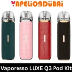 Vaporesso LUXE Q3 Pod Kit refillable MTL vape device with 1450mAh battery available in Dubai UAE