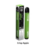 VGOD POD 1K disposable vape Crisp Apple flavor with fresh apple taste