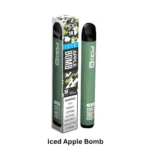 VGOD POD 1K disposable vape Iced Apple Bomb flavor with chilled apple and menthol blend