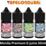 Manila Premium 30ml Salt Nic e-juice bottle for MTL vaping