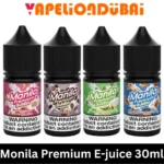 Manila Premium 30ml Salt Nic e-juice bottle for MTL vaping