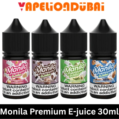 Manila Premium E-Juice 30ml Salt Nic E-liquid Manila Premium 30ml Salt Nic e-juice bottle for MTL vaping