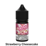 Strawberry Cheesecake Manila Premium 30ml nic salt vape juice with rich creamy dessert flavor