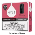 MYLÉ V5 Meta Pods Strawberry Slushy with icy strawberry flavor