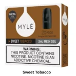 MYLÉ V5 Meta Pods Sweet Tobacco with rich tobacco taste
