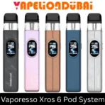 Vaporesso XROS 6 Pod Kit with 1800mAh battery and up to 30W output