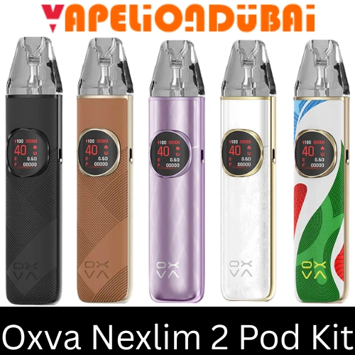 OXVA NeXLIM 2 Pod Kit with 2000mAh battery and 40W maximum output