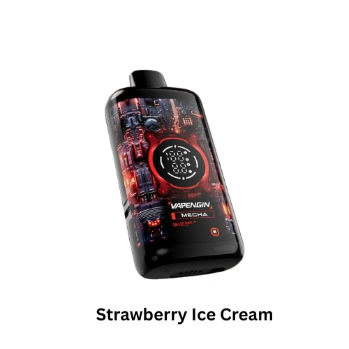 VAPENGIN Mecha 50,000 Puffs Strawberry Ice Cream