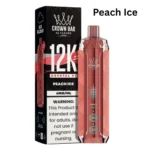 Al Fakher Crown Bar Crystal V2 Peach Ice flavor