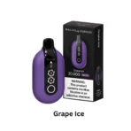 FLONQ Ultra 20,000 Puffs Grape Ice flavor