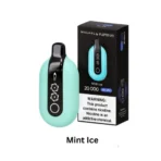 FLONQ Ultra 20,000 Puffs Mint Ice flavor
