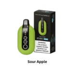 FLONQ Ultra 20,000 Puffs Sour Apple flavor