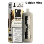 Mazaya Cloud AURA 50000 Puffs Golden Mint flavor