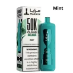 Mazaya Cloud AURA 50000 Puffs Mint flavor