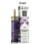 Mazaya E-Hookah Deep Cloud 80000 Puffs in Grape flavor