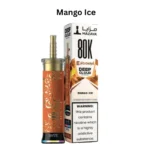 Mazaya E-Hookah Deep Cloud 80000 Puffs in Mango Ice flavor